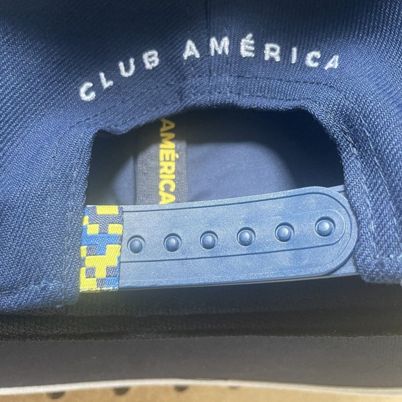 NWT Fan Ink Club America SK-93 Pro Offshore Snapback Hat Cap Blue Adjust SAMPLE - Picture 6 of 10